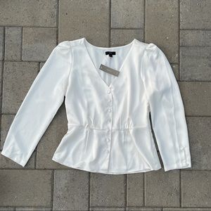 J. Crew Satin Blouse